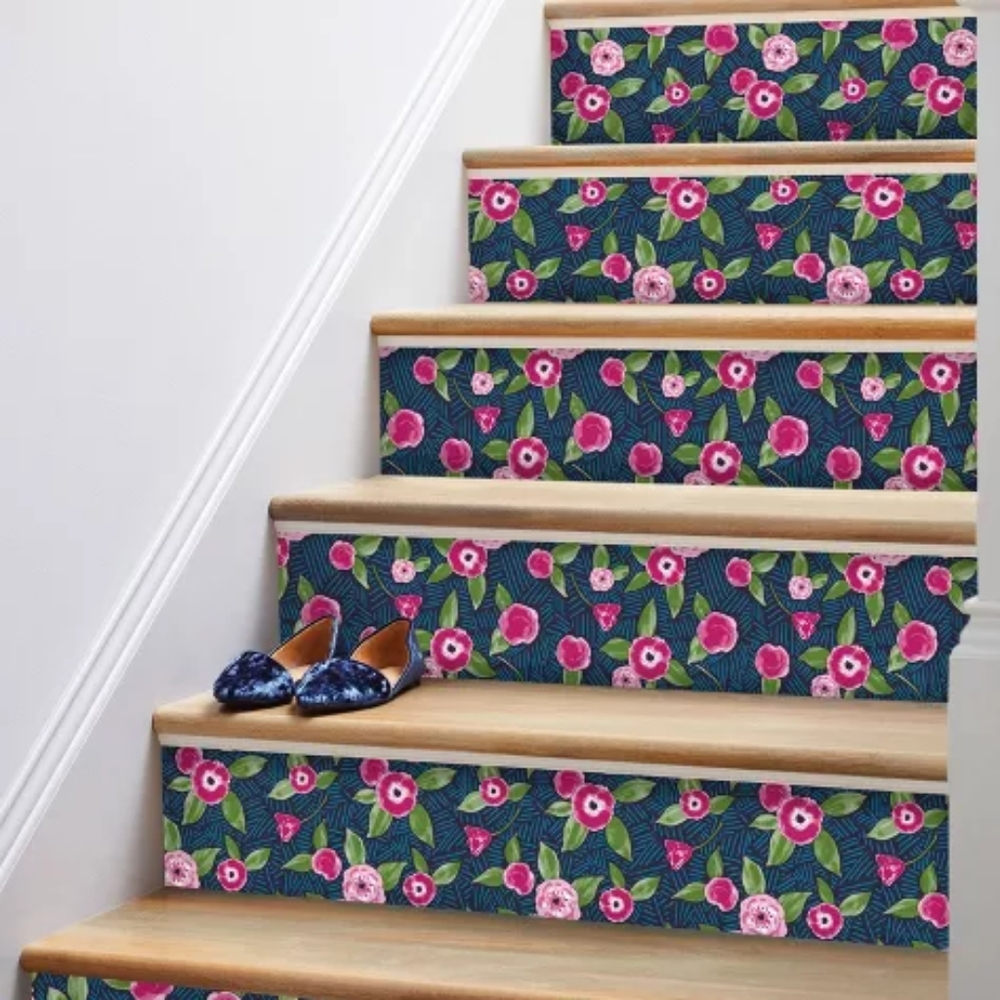 OPALHOUSE Peel & Stick Wallpaper Marker Floral 2 rolls - Picture 7 of 8